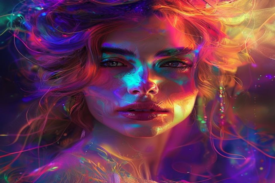 AI generated portrait artwork